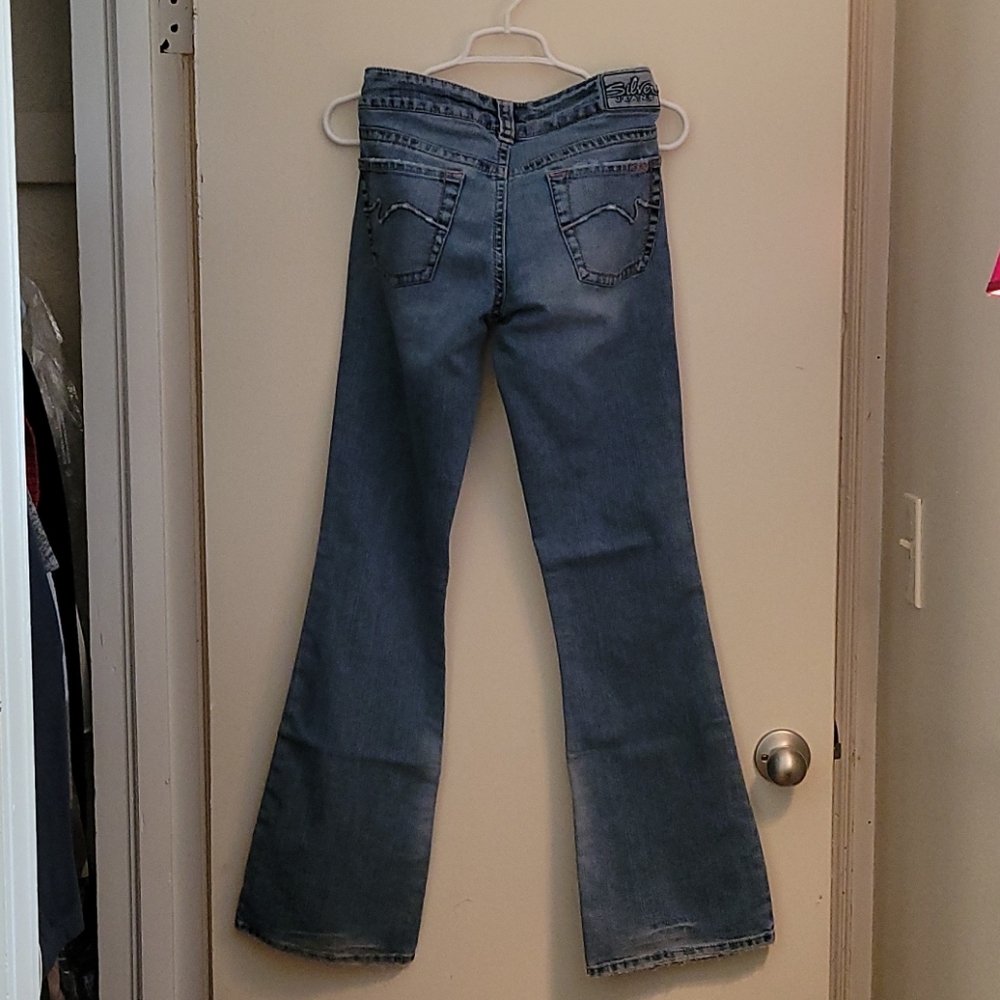 Silver jeans